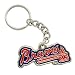 Atlanta Braves Pewter Primary Logo Keychain