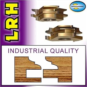 LRH PR-56P-FU - Cove and Bead Pattern Cope and Stick Set - 1-1 4 Bore by LRH