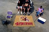 San Francisco 49ers NFL 5' x 6' Indoor / Outdoor Tailgater Area Rug Floor Mat
