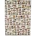 Mushrooms and Sponges Poster Decoupage Gift Wrap 20 x 28 "