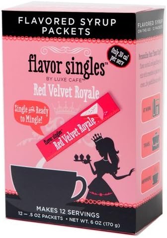 12 Pack Flavor Singles - Red Velvet Royale