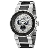 Invicta Men's 6774 Reserve Collection Chronograph Stainless Steel and Black Polyurethane Watch