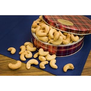 12oz Giant Whole Cashews Gift Tin (Salted) by Superior Nut Company