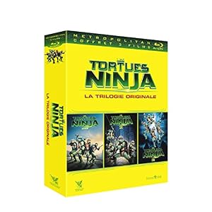 Coffret les tortues ninja, 3 films : les tortues ninja 1 ; les tortues ninja 2 ; les