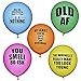 ROFLmart Rude Balloons Offensive Abusive Happy Birthday Party Balloons 20 Pack
