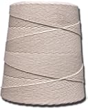 T.W . Evans Cordage 06-300 30 Poly Cotton Twine 2-Pound Cone, 1250-Feet