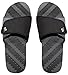 Showaflops Men's Antimicrobial Shower & Water Sandals - Adjustable Slide