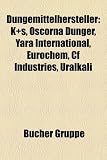 Dungemittelhersteller: K+s, Oscorna Dunger, Yara International, Eurochem, Cf Industries, Uralkali