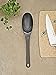 Epicurean Gourmet Series Utensils, Spoon, Slate/Black Nylon