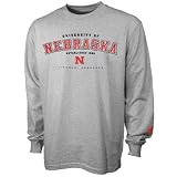 Adidas Nebraska Cornhuskers Ash Youth Ambush Long Sleeve T-shirt