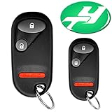 YINTATECH Pair Car Replacement Three Button Keyless Entry Remotes for Ford Vehicles