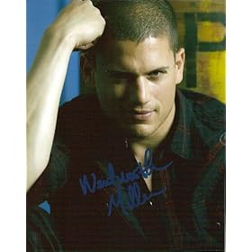 Wentworth Miller Prison Break Autograph Signed 8x10 Photo