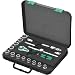 Wera Zyklop 8100 SB 3 3/8-Inch SAE Ratchet Set, 17-Piece