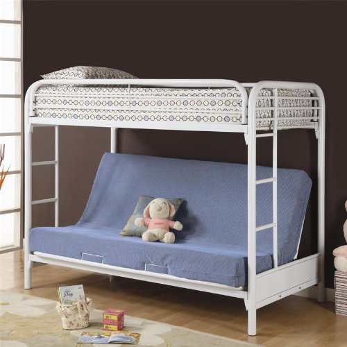 Coaster Fordham Twin Over - White