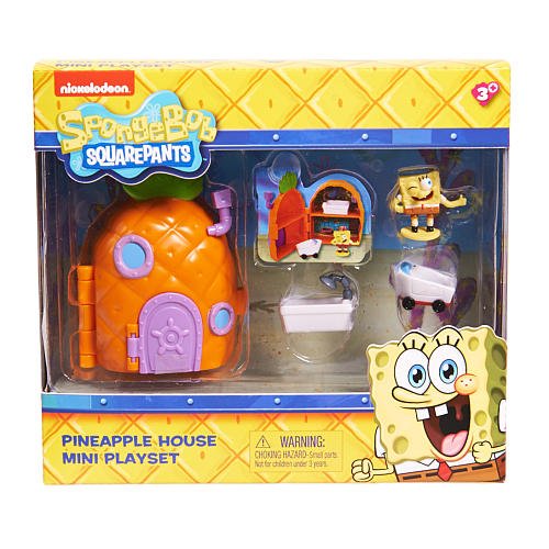 Spongebob Squarepants Pineapple House Mini Playset Toys Games Toys