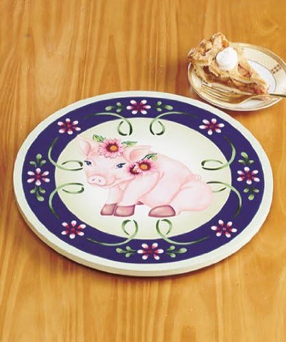 Summertime Lazy Susan - Pig Design for Camping