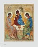 Die Heilige Dreifaltigkeit von Andrei Rublev, 56x72