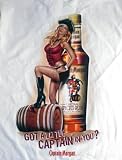 Captain Morgain Official Crew Gear T-Shirt - Girl with Bottle