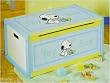 Peanuts Snoopy and Woodstock Wood Toy Chest