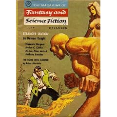 The Magazine of Fantasy and Science Fiction, December 1956: Conclusion of *The Door Into Summer* (Volume 11, No. 6)