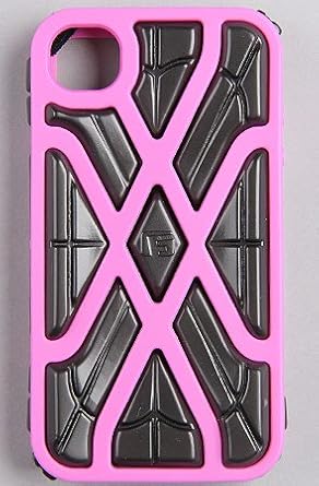 G-Form The X iPhone Case in Pink Shell & Black