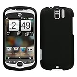 MyBat HTC myTouch 3G Slide Lizzo Ruberized Phone Protector Cover - Black