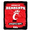 NCAA 50-Inch-by-60-Inch Micro Raschel Throw "Property Of" Design