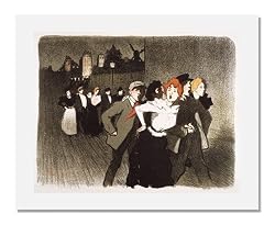 Th&eacute;ophile Alexandre Steinlen, In the Street (Gigolots and Gigolettes)