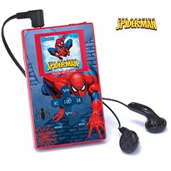 Spider-Man DMP 103 SP MP3-/Video-Player 1 GB (3,8 cm (1,5 Zoll) LC-Display, SD-Kartenslot, USB 2.0) blau/rot