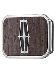 Lincoln Framed Marquetry Black Walnut Metal - Matte RSB by Buckle Down