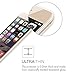 multifun Tempered Glass Screen Protector for multifun Tempered Glass Screen Protector for Apple iPhone 6s Plus/iPhone 6 Plus 5.5 inch 0.2mm Ultra Thin Color Frame 2-Pack Gold