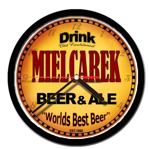 MIELCAREK beer and ale cerveza wall clock