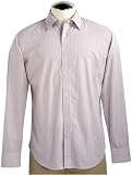 Fossil Men's Button Down - Granger Woven (Color: Faded Red)