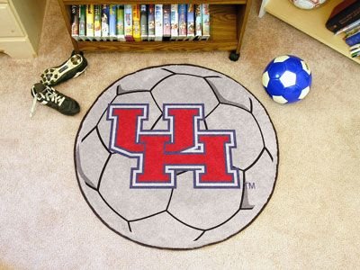 Buy Houston Cougars NCAA Soccer Ball Round Floor Mat (29) by Fan Mats