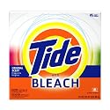 Tide Powder Detergent with Bleach, Original Scent, Case Pack, Two 95-Load Boxes (190-Loads)