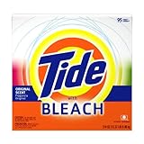 Best buy Tide Powder Detergent with Bleach, Original Scent, Case Pack, 95-Load Boxes (Pack of 2)
