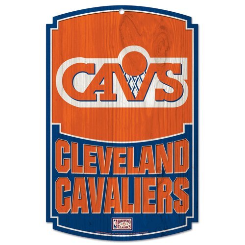Wincraft Cleveland Cavaliers 1970 Hardwood Classics Wood Sign