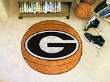 Georgia Bulldogs G 29 Round Basketball Mat