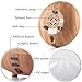 160ml Aroma Essential Oil Diffuser Wood Grain Ultrasonic Cool Mist Humidifier with 7 Color Changing LED Lights Adjustable Mist Mode, Waterless Auto Shut-Off for Spa Home Office(AD-402)