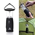 6 LED Solar Camping Hiking Light Hand Crank Tent Lamp USB Rechargeable Portable Lantern