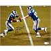 Steiner Sports NFL Tiki Barber/Eli Manning Hand Off Single Autographed 8-by-10-Inch Photograph