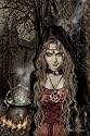 Victoria Frances (Cauldron) Art Poster Print - 24" X 36"
