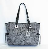 Calvin Klein Zebra Nylon Tote