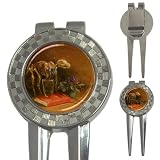 Limited Edition Violano 3-in-1 Golf Divot & Ball Marker Tool Skeleton Dog