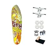 GFH Natural Girl Pygmy Mini Cruiser Longboard Complete