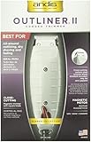 Andis Professional Outliner II Personal Trimmer, Gray (04603)