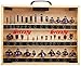 Grizzly H3426 Router Bit, 36-Piece Set, 1/4-Inch Shank