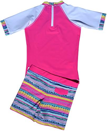 FEDJOA - Little Girl's UV Sun Protection Swim set INDIE - 4-5 years