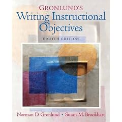 Gronlund's Writing Instructional Objectives (8th Edition)