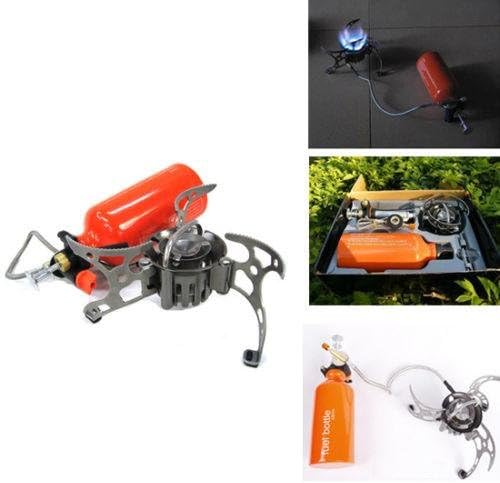 Camping Stove Lightweight Backpacking Multi Fuel Stove Travel set Cookware kit